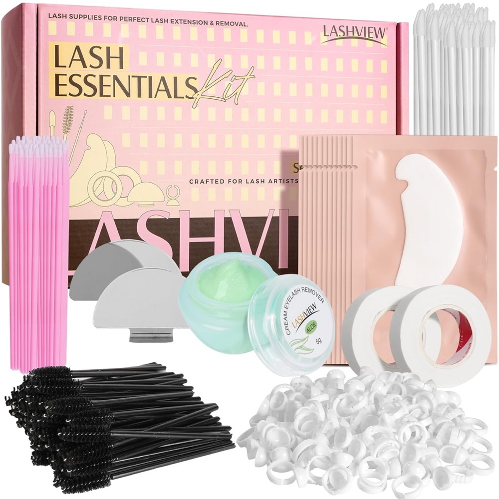 LASHVIEW 7-in-1 Lash Extension Supplies Kit